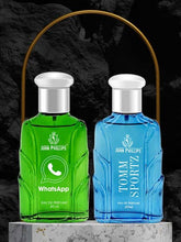 John Phillips  Whatsapp & Tomm Sportz Eau De Perfumes 60ml 2 Fl.oz. Each Pack Of 2 For Men & Women